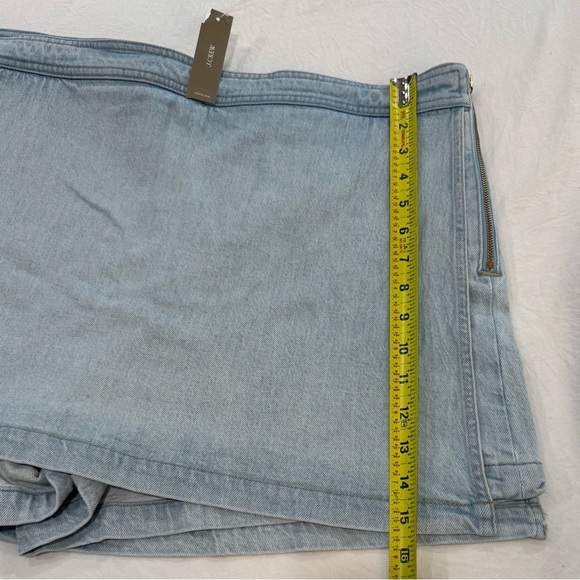 J. Crew Sky Blue Mini Skirt - Picture 8 of 8